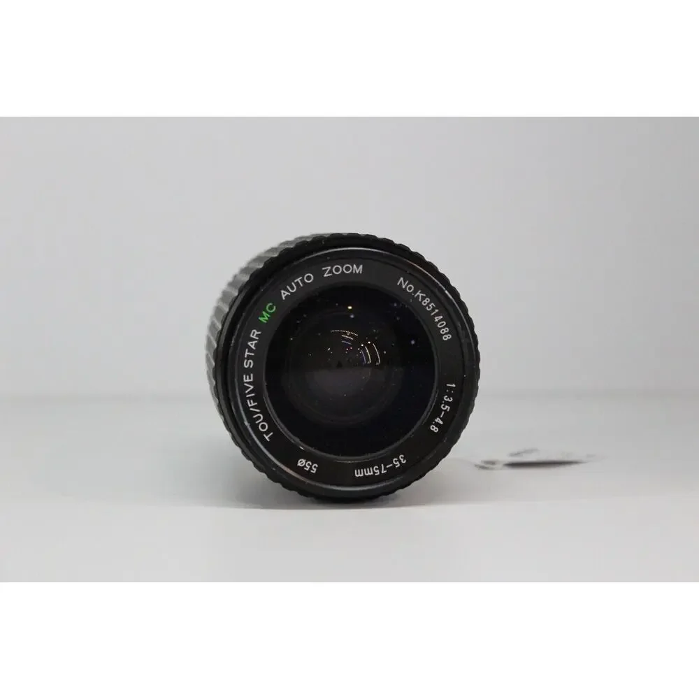 TOU/FIVE STAR MC Mount-Auto Zoom 35-75mm, 1:3.5-4.8 Camera Lens (US SELLER) USED